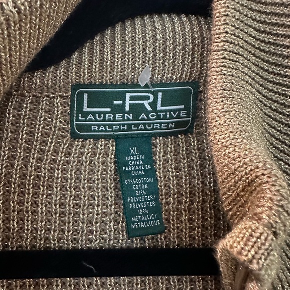 Ralph Lauren Metallic Knit Cardigan - Picture 3 of 4